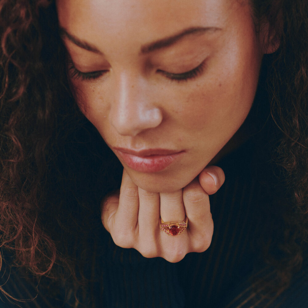 bague en or joaillerie de luxe bordeaux