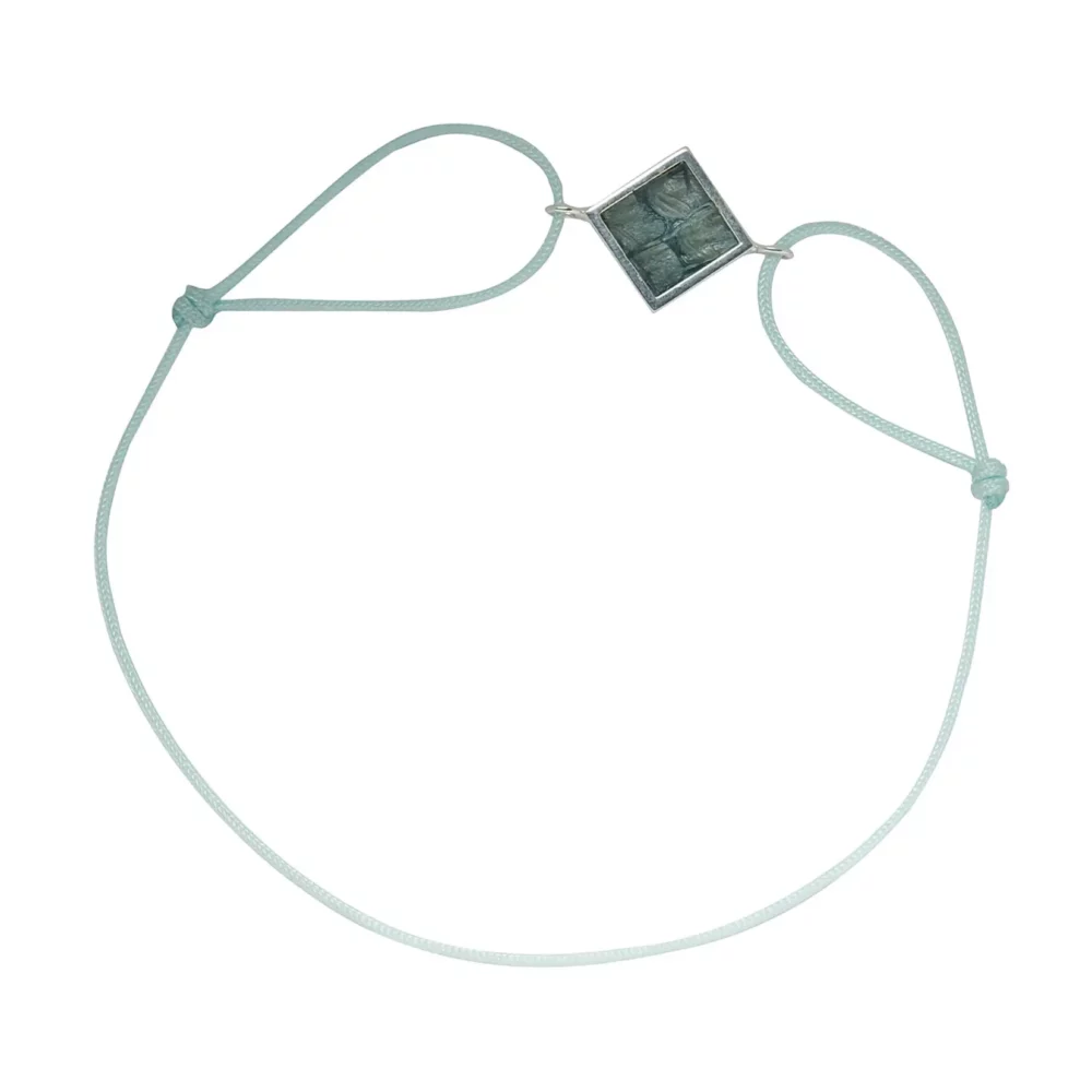 Bracelet en argent de luxe joaillerie bordeaux cordon bleu